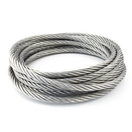 Vajer av rostfritt stål dia 1-8mm 1.4406 V4A 5-250 meter 7x7 och 7x19 stålrep