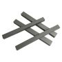 Volfram 99% element 74 Ren metall Metallremsor Volframremsor 0,2x20x104mm Evek GmbH - 3