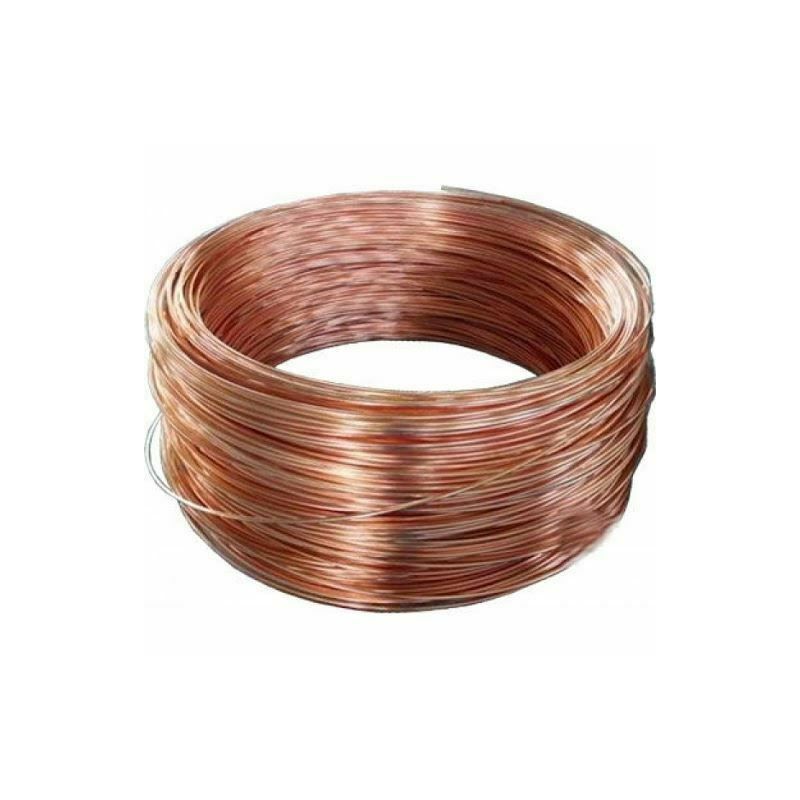 Koppartrådsämne Ø0,1-5mm Cu-ETP utan lack Obelagd Cu hantverkstråd 2-750 meter Evek GmbH - 1