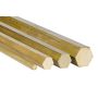 Mässingsexkant Ø5mm-40mm 6 kant 2.0401 CuZn33Pb3 Ms58 helt material Evek GmbH - 1