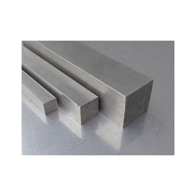 Fyrkantig stång 4x4mm - 50x50mm rostfritt stål 1.4301 fyrkantsstång V2A hel fyrkantig AISI 304 Evek GmbH - 1