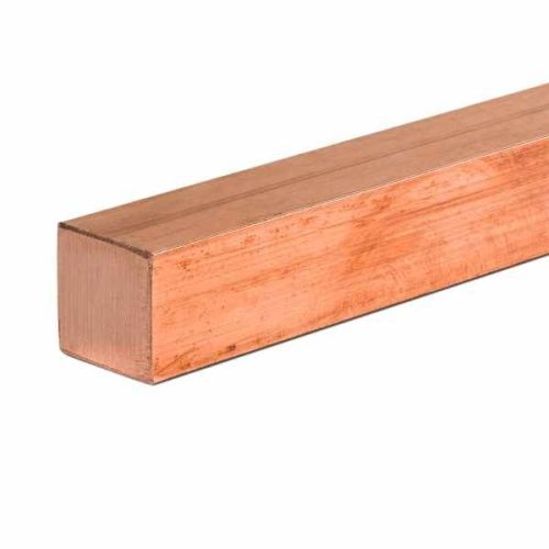 Koppar fyrkantig 6x6-40x40mm koppar fyrkantsstång 2.0065 fyrkantsstång Cu-ETP Evek GmbH - 1