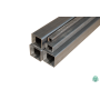 Fyrkantsrör Stålrör Hålprofil Fyrkantigt stålrör dia 20x20x2 till 80x80x3 Evek GmbH - 4