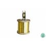 Mässingstråd hård EDM-tråd 0,15-2,5 mm 2,0321 Mässing CuZn37 blank