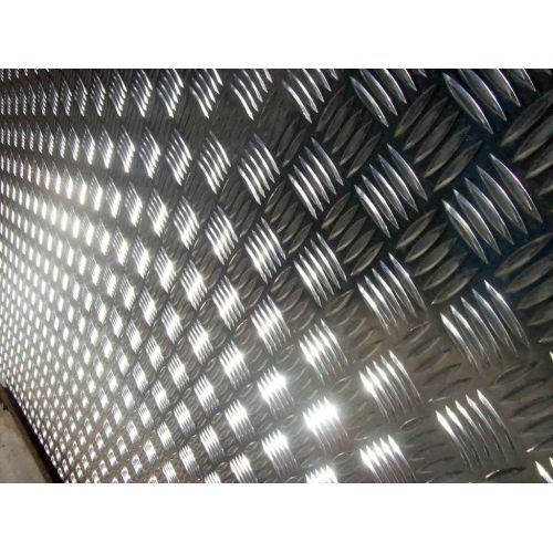 Rutplåt av aluminium 1,5/2 mm - 5/6,5 mm valbar