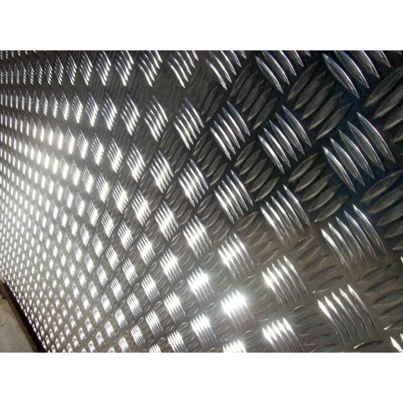 Rutplåt av aluminium 1,5/2 mm - 5/6,5 mm valbar
