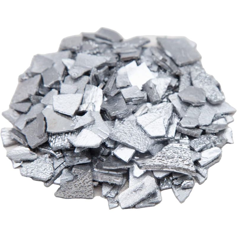 Chrome Cr 99% ren Metallelement 24 Flingor Leverantör av kromflingor