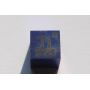 Titan Ti anodiserad blå metallkub 10x10mm polerad 99,5% renhet Titankub