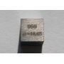 Tantal Ta metallkub 10x10mm polerad 99,9% renhet kub