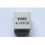 Gadolinium Gd metall kub 10x10mm polerad 99,99% renhet kub