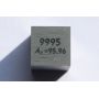 Molybden Mo metall kub 10x10mm polerad 99,95% renhet kub