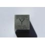 Yttrium Y metall kub 10x10mm polerad 99,9% renhet kub
