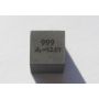 Kol C metall kub 10x10mm polerad 99,9% renhet kub
