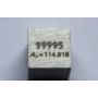 Metallkub polerad 10x10mm renhetskub