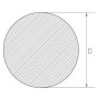 Inconel® 617 Legering stång 19.304-152.908mm 2.4663 Rund stång N06617 Runda material