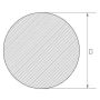 Stål 09g2s Stång 1-360mm Rundstav Rundmaterial Gost