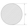 PH 13-8 Mo* Alloy 13-8 Rundstång 1.4534 Stång 12.95-203.71mm S-13800