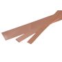 Band av kopparplåt 2.0090 Plattstång 0,5x20mm-6x90mm Tillskurna band 0,5-1 meter